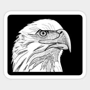 Eagle Artwork Sticker